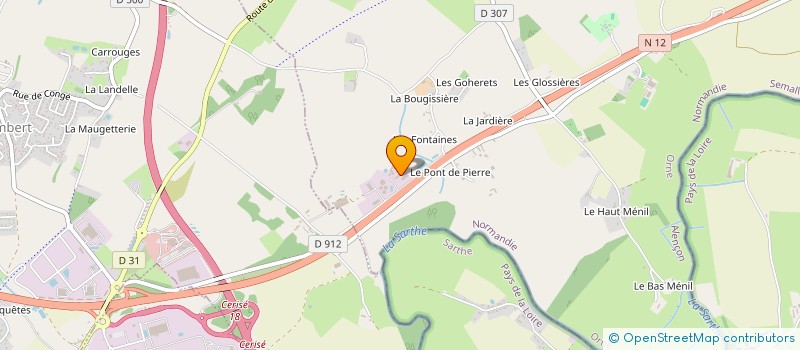 localisation de l'entreprise FLAG à SEMALLE