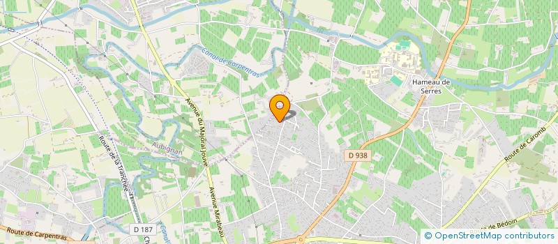 localisation de l'entreprise FLAG1579  CARPENTRAS