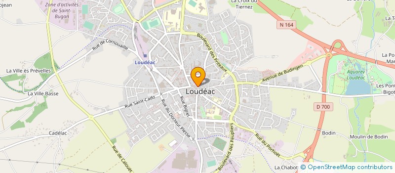 localisation de l'entreprise FLAGEUL MICKAEL à LOUDEAC