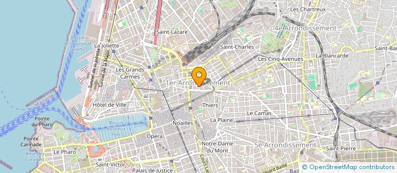 localisation de l'entreprise FLAGRANCES  MARSEILLE