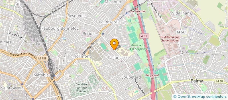 localisation de l'entreprise FLAGRANT DELICE à TOULOUSE
