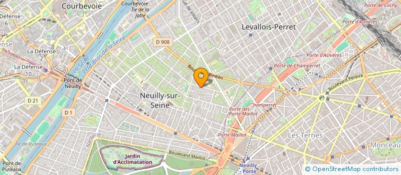 localisation de l'entreprise FLAGTORY à NEUILLY-SUR-SEINE