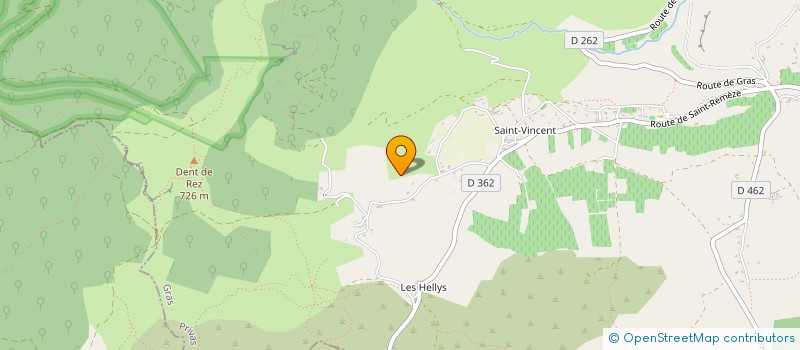 localisation de l'entreprise FLAGUI07  BOURG-SAINT-ANDEOL