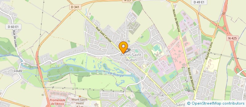 localisation de l'entreprise FLAHAUT  ANZIN-SAINT-AUBIN