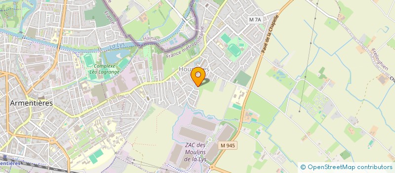 localisation de l'entreprise FLAHAUT  HOUPLINES