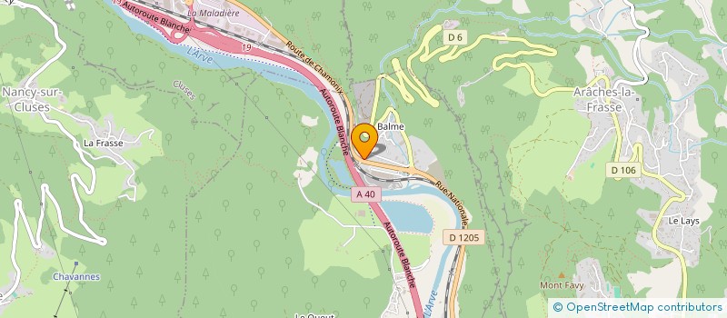 localisation de l'entreprise FLAINOZ  MAGLAND