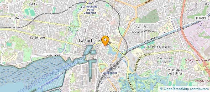 localisation de l'entreprise FLAIR  LA ROCHELLE