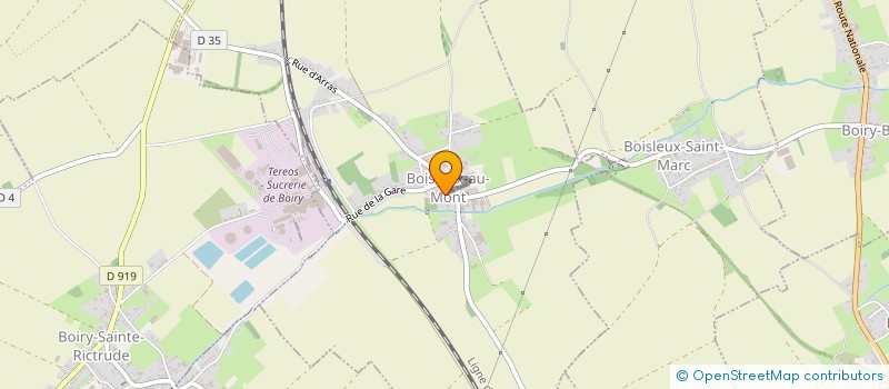 localisation de l'entreprise FLAIR APP  BOISLEUX-AU-MONT