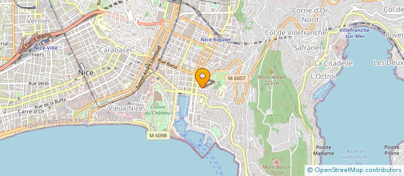 localisation de l'entreprise FLAIR EVOLUTION à NICE