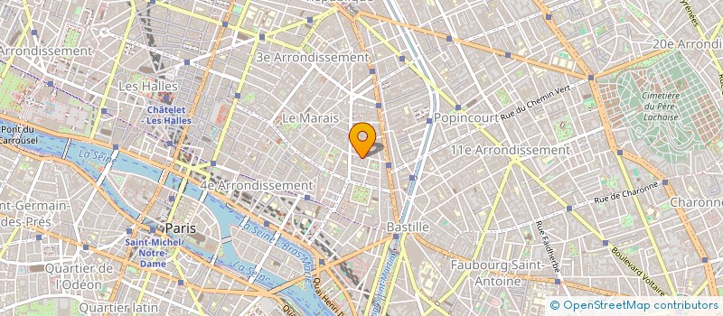 localisation de l'entreprise FLAIR FRANCE  PARIS