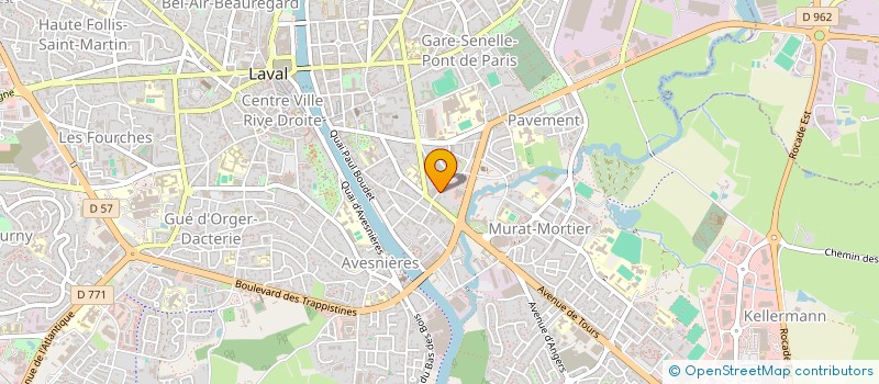localisation de l'entreprise FLAJ IMMOBILIER à LAVAL