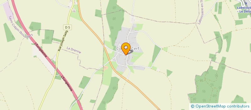 localisation de l'entreprise FLALICE  CORBEIL-CERF