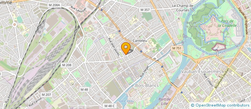 localisation de l'entreprise FLALOM à LILLE