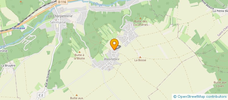 localisation de l'entreprise FLAM à SERMAISE