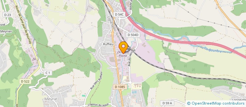 localisation de l'entreprise FLAM  NIVOLAS-VERMELLE