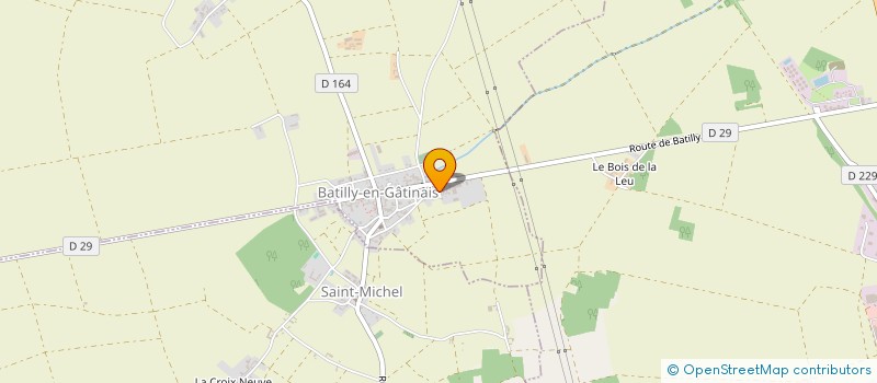 localisation de l'entreprise FLAM à BATILLY-EN-GATINAIS