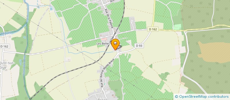 localisation de l'entreprise FLAM  BELLEVIGNE-LES-CHATEAUX