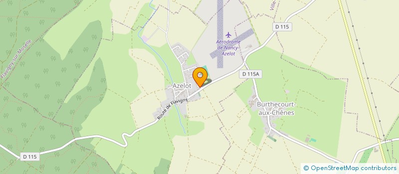 localisation de l'entreprise FLAM AND GO  AZELOT