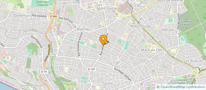 localisation de l'entreprise FLAM D EAU à LE HAVRE