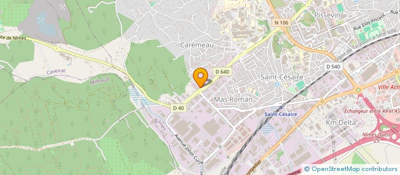 localisation de l'entreprise FLAM ECO  NIMES