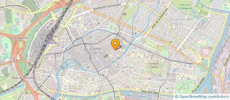 localisation de l'entreprise FLAM'S FRERES à STRASBOURG