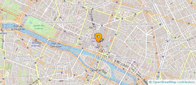 localisation de l'entreprise FLAM'S PARIS  PARIS