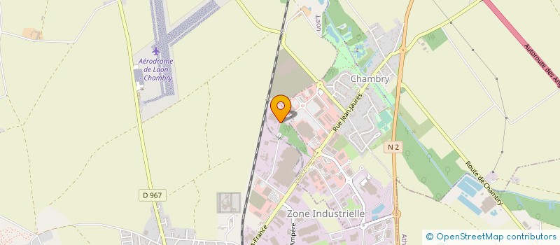 localisation de l'entreprise FLAMAND à LAON
