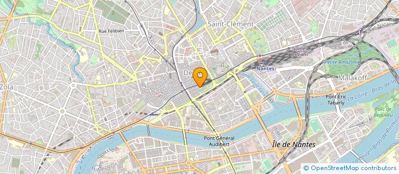 localisation de l'entreprise FLAMANDIS à NANTES