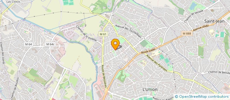 localisation de l'entreprise FLAMANT-CAU à L'UNION