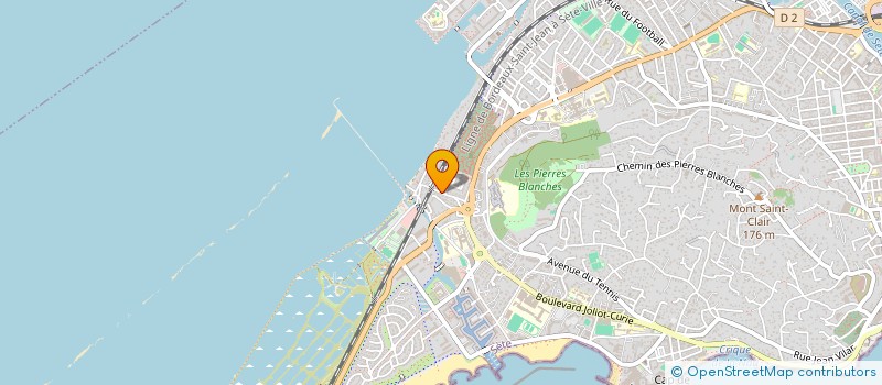 localisation de l'entreprise FLAMANT ROSE  SETE