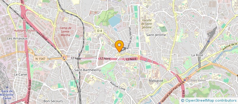 localisation de l'entreprise FLAMANTS RISE à MARSEILLE