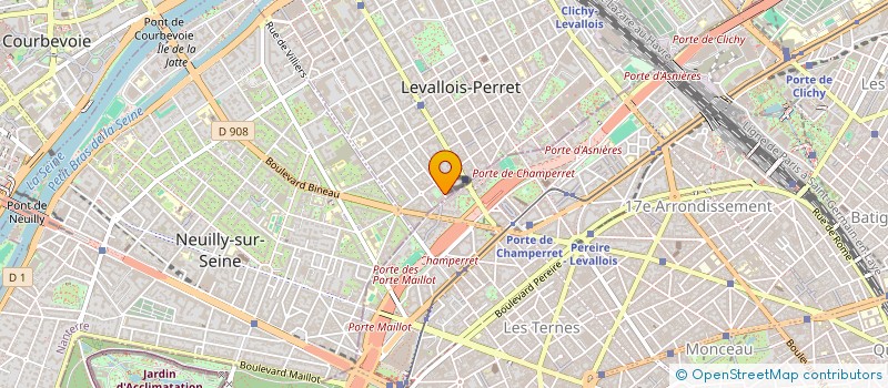 localisation de l'entreprise FLAMARDA à LEVALLOIS-PERRET