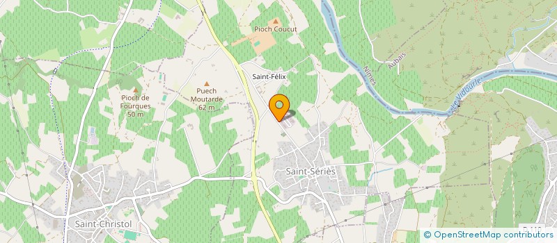 localisation de l'entreprise FLAMATTHO  SAINT-SERIES