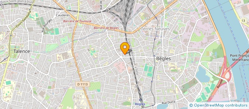 localisation de l'entreprise FLAMBANT NEUF à BEGLES