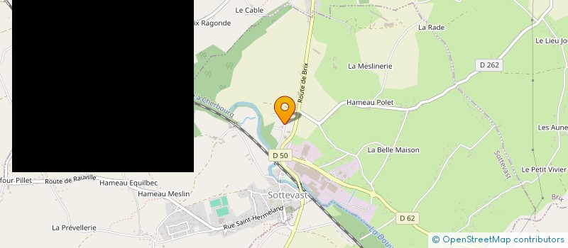 localisation de l'entreprise FLAMBARD SEBASTIEN  SOTTEVAST