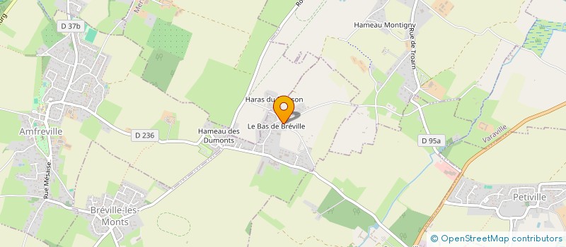 localisation de l'entreprise FLAMBARD TAN à BREVILLE-LES-MONTS
