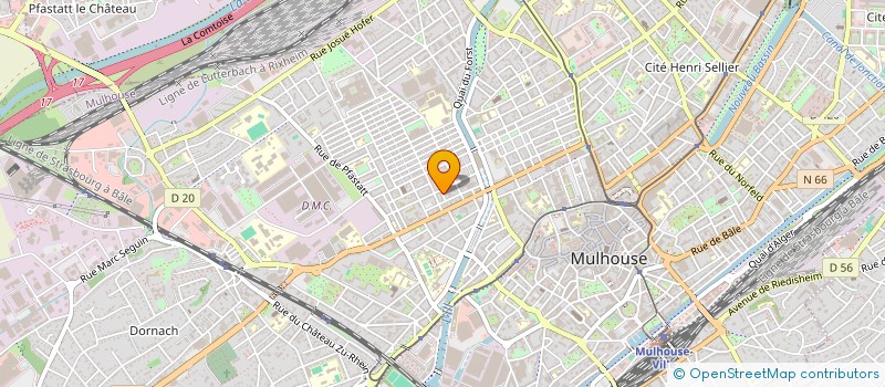 localisation de l'entreprise FLAMBEAUX MULHOUSE ET ENVIRONS  MULHOUSE