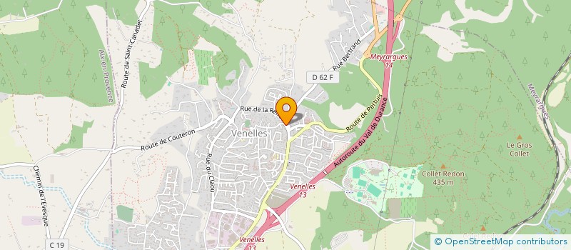 localisation de l'entreprise FLAMBEE DU LUBERON  VENELLES