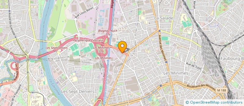 localisation de l'entreprise FLAMBERE 112 à TOULOUSE