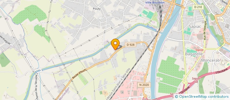 localisation de l'entreprise FLAMBERE  MONTAUBAN