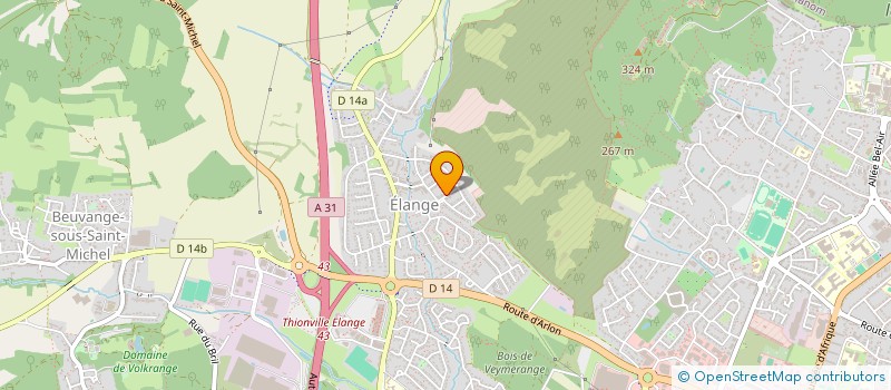 localisation de l'entreprise FLAMBERT à THIONVILLE