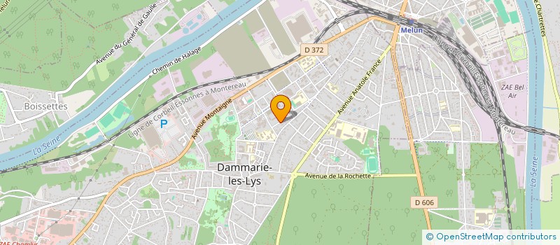 localisation de l'entreprise FLAMBOYANT NETTOYAGE à DAMMARIE-LES-LYS