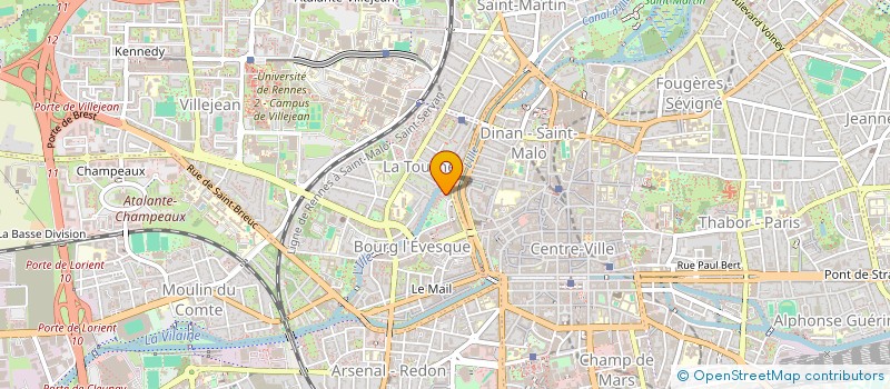 localisation de l'entreprise FLAME  RENNES