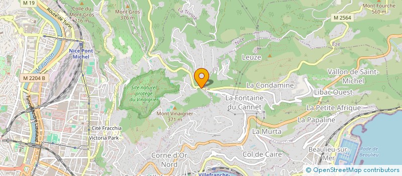 localisation de l'entreprise FLAMEL à NICE