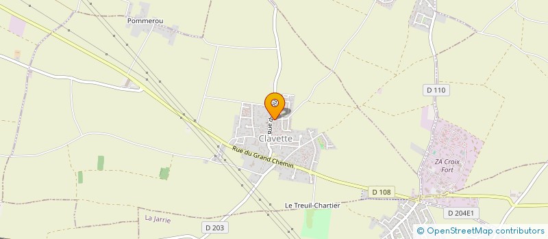 localisation de l'entreprise FLAMELIE  CLAVETTE