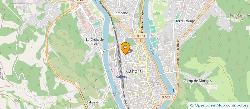 localisation de l'entreprise FLAMENCO 46  PRADINES