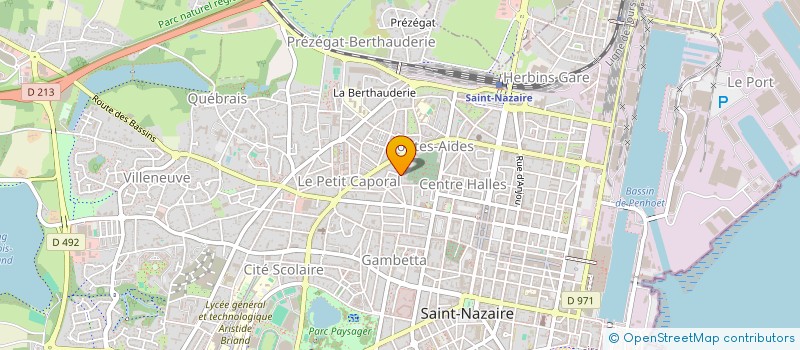 localisation de l'entreprise FLAMENCO  SAINT-NAZAIRE