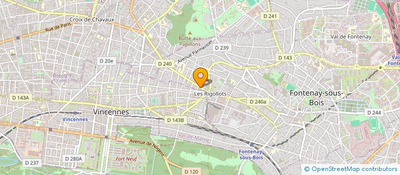localisation de l'entreprise FLAMENCO DESCALZO à FONTENAY-SOUS-BOIS