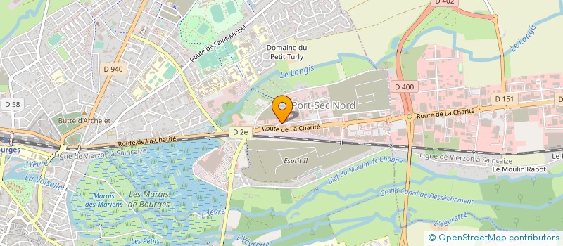 localisation de l'entreprise FLAMENT à BOURGES