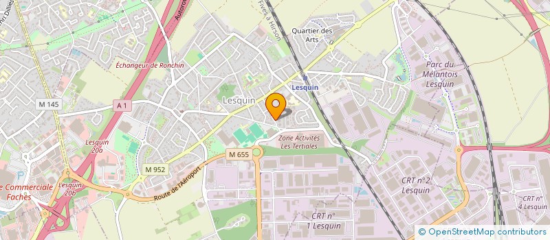 localisation de l'entreprise FLAMENT / LELEU à LESQUIN